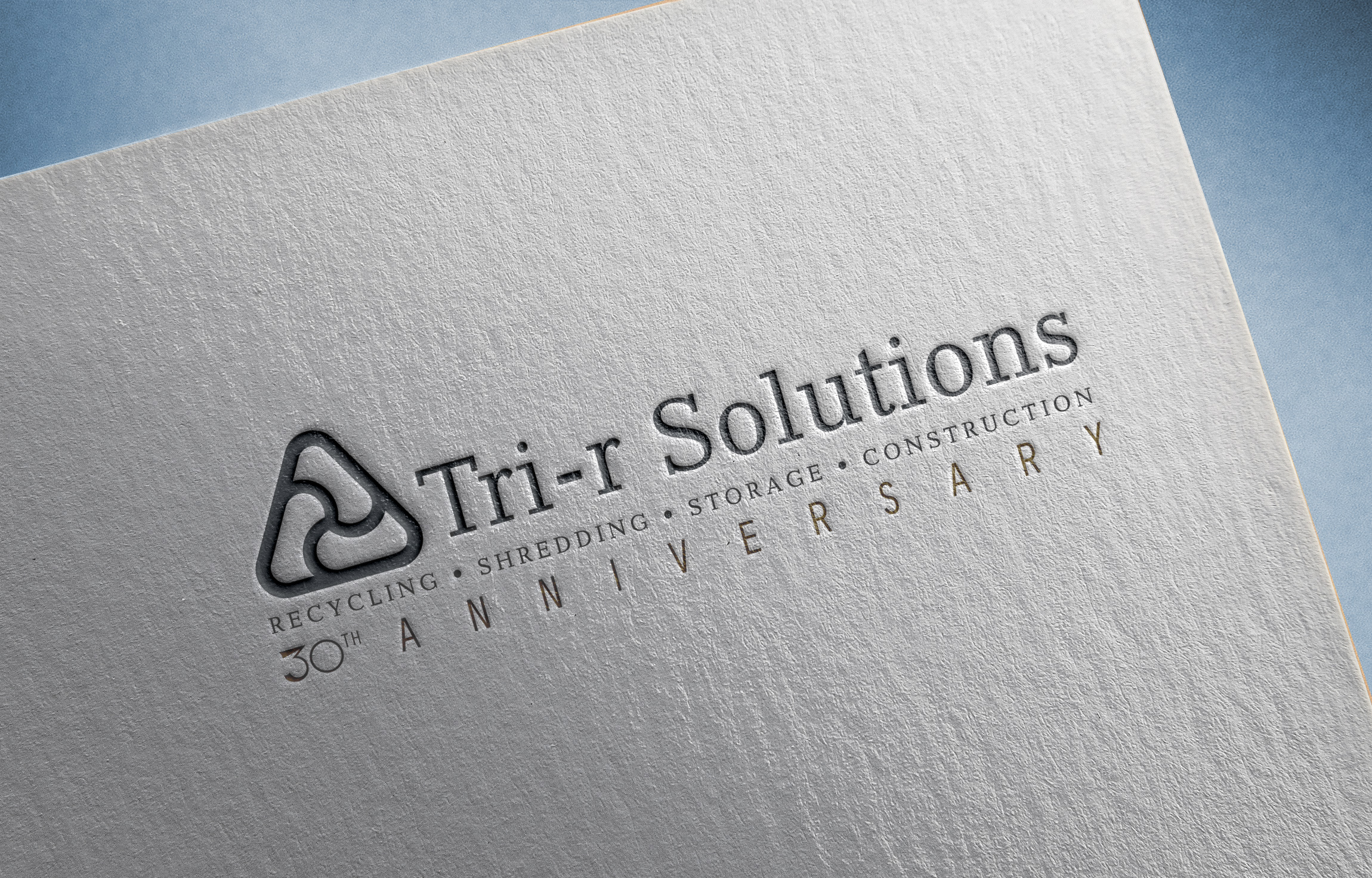 Logo Design by Tube light for Tri R Recycling Ltd | Design #35469099