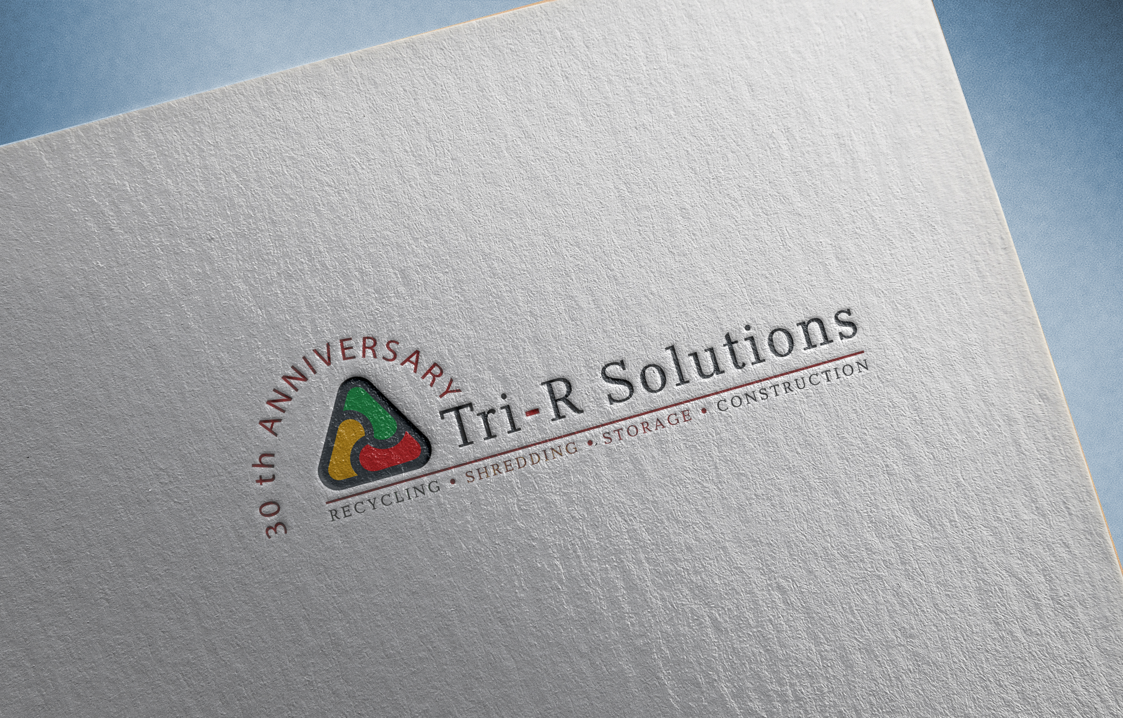 Logo Design by Tube light for Tri R Recycling Ltd | Design #35475590