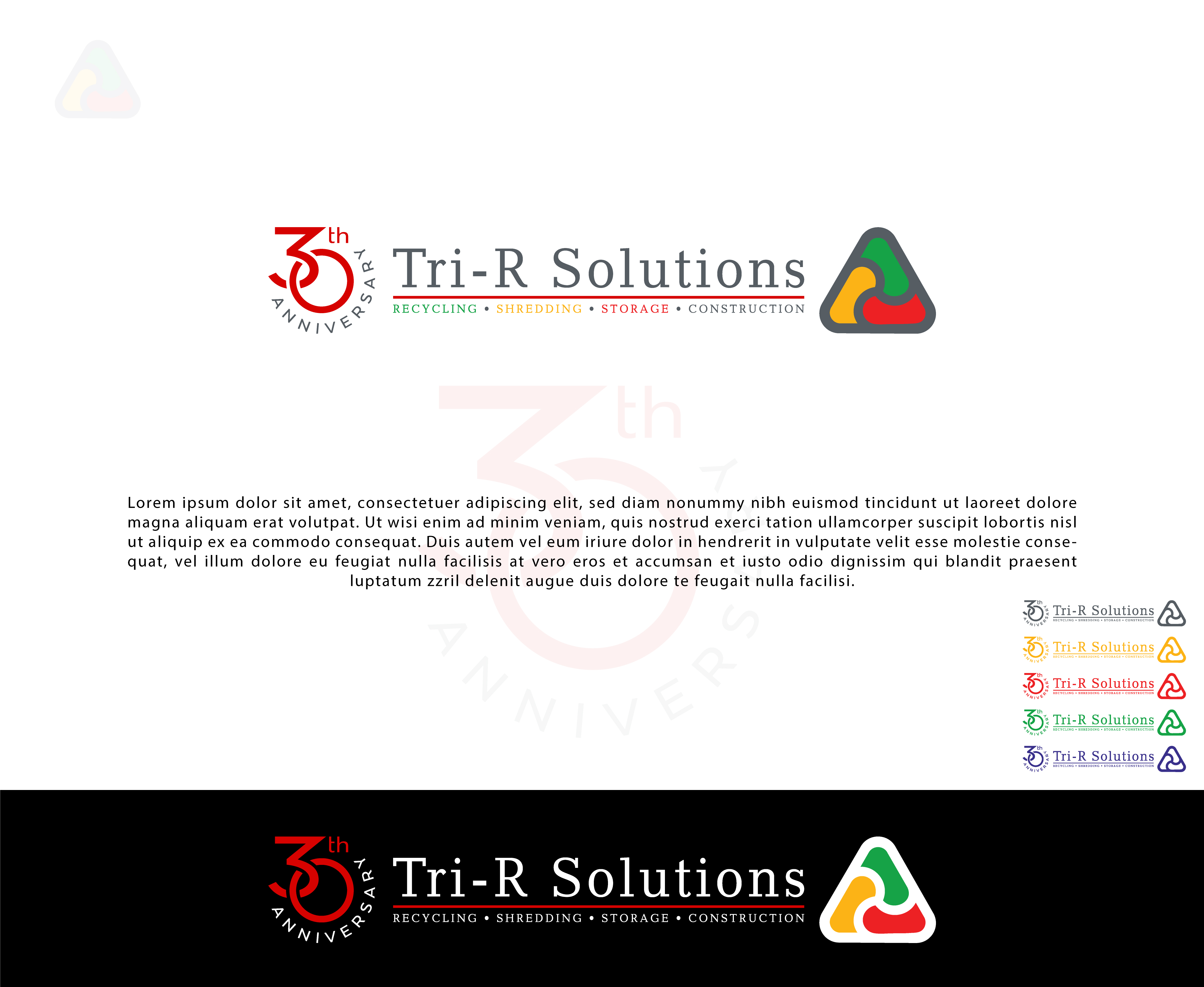 Design de Logo par Tube light pour Tri R Recycling Ltd | Design #35481912