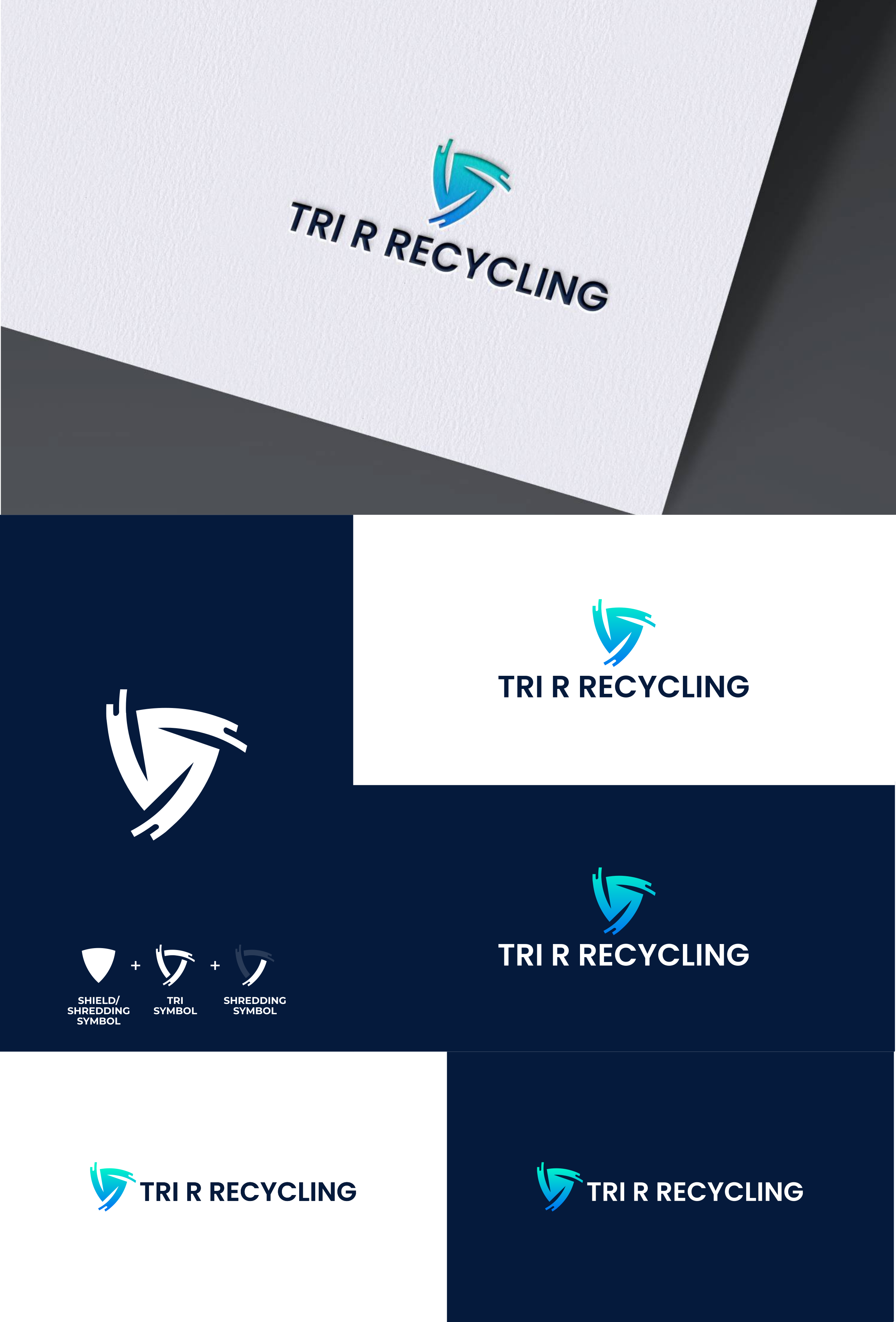 Logo-Design von Abu Zaid Design für Tri R Recycling Ltd | Design #35463947