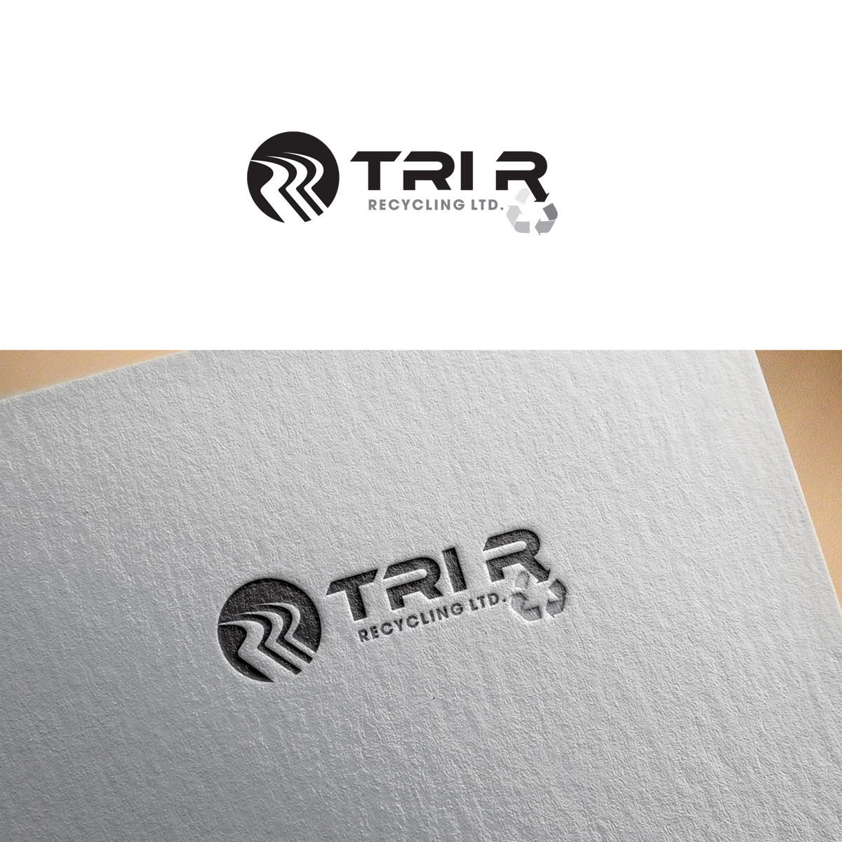 Diseño de Logo por bijuak para Tri R Recycling Ltd | Diseño #35436851