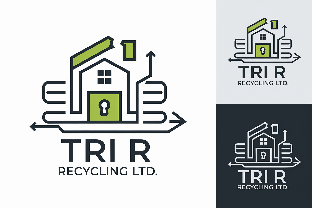 Logo Design by Amaira,s Creation for Tri R Recycling Ltd | Design #35440285
