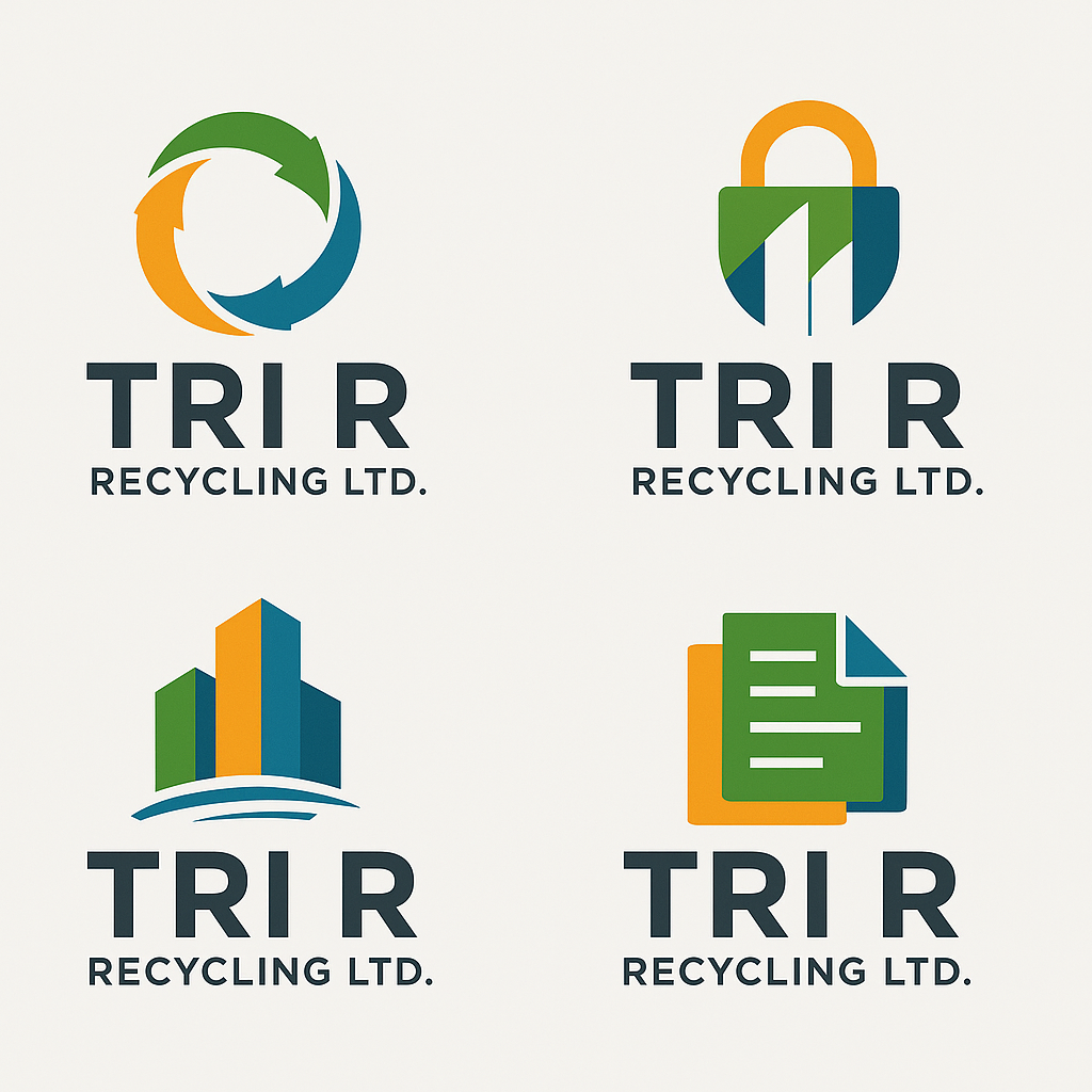 Logo Design by Amaira,s Creation for Tri R Recycling Ltd | Design #35440286