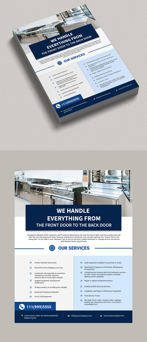 Flyer Design by Design Motion for Mile High Millwrights and Maintenance | Design: #35444054