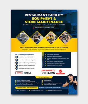 Flyer Design by debdesign for Mile High Millwrights and Maintenance | Design: #35437509