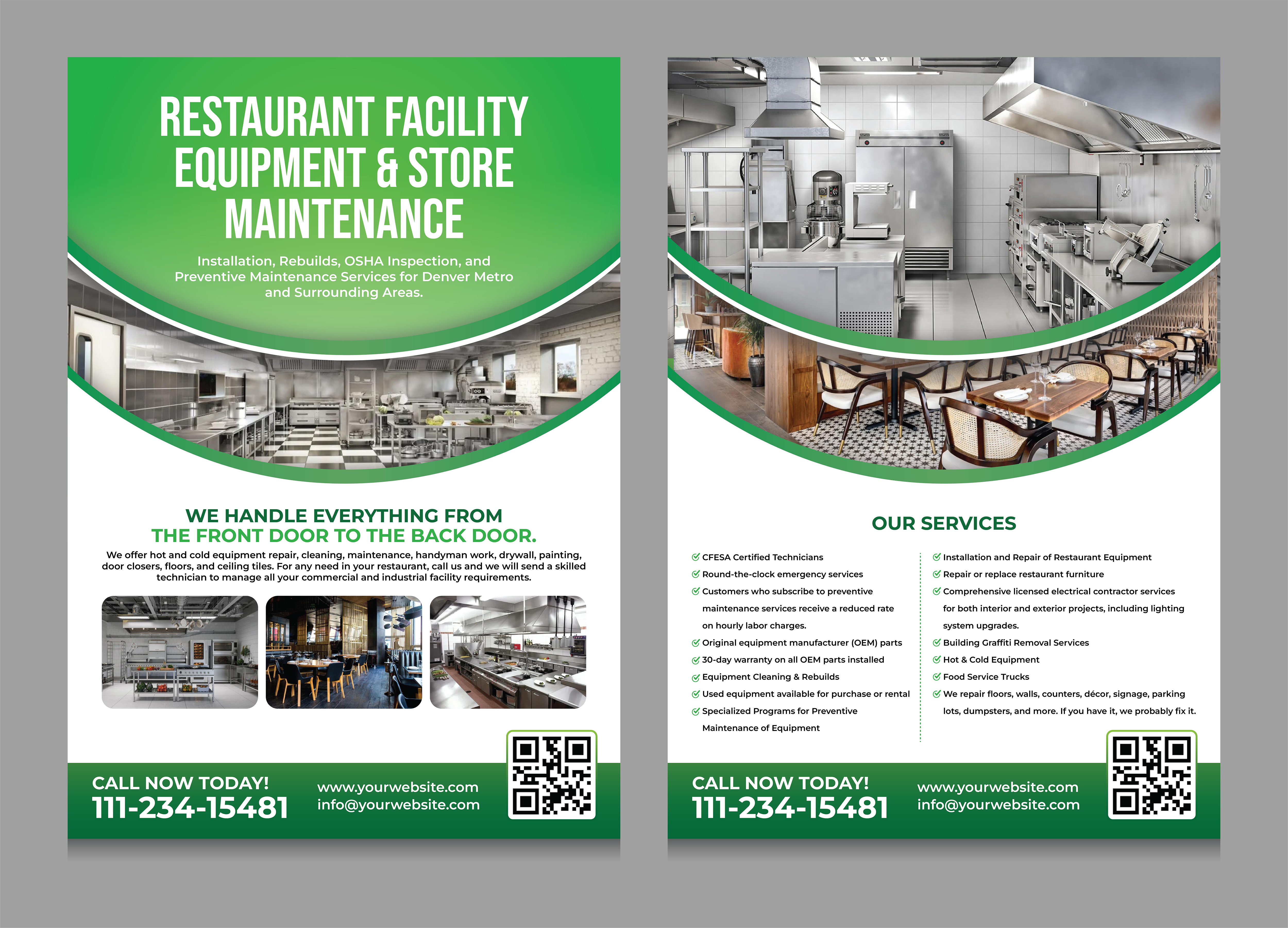 Flyer Design by 3Guys for Mile High Millwrights and Maintenance | Design #35443449