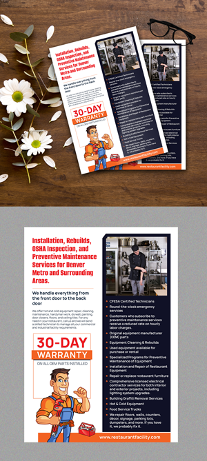 Flyer Design by 123graphics for Mile High Millwrights and Maintenance | Design: #35438226