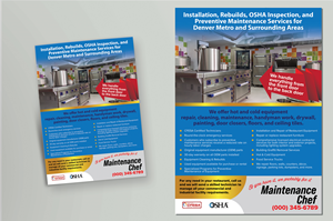 Diseño de Flyer por Impressive Designs para Mile High Millwrights and Maintenance | Diseño #35437163