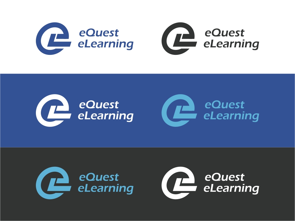 Logo Design by CityTop for eQuest eLearning | Design #71345