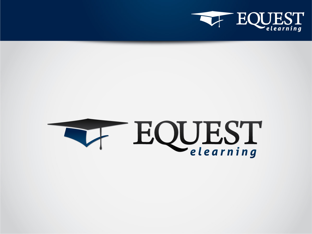Logo Design by PeterJ for eQuest eLearning | Design #72441
