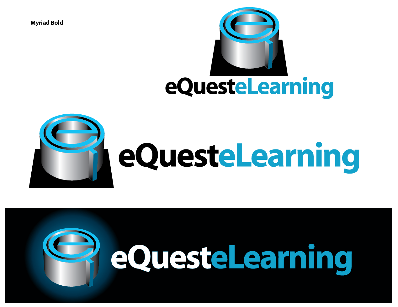 Logo Design by icon Creative Solutions for eQuest eLearning | Design #71009