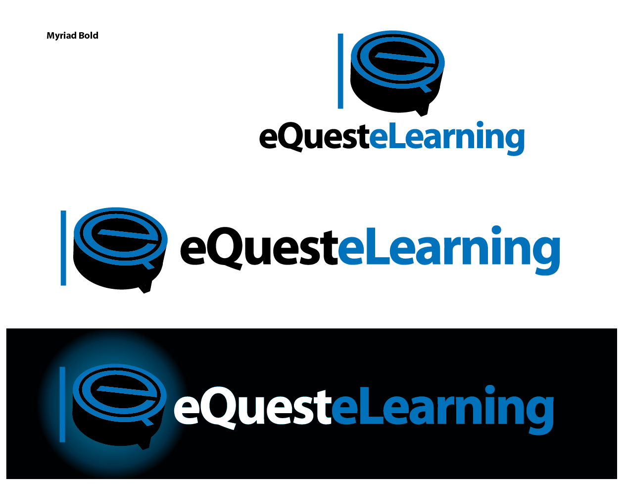 Logo Design by icon Creative Solutions for eQuest eLearning | Design #71042