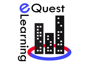 Logo Design by Full Circle Design for eQuest eLearning | Design: #69041