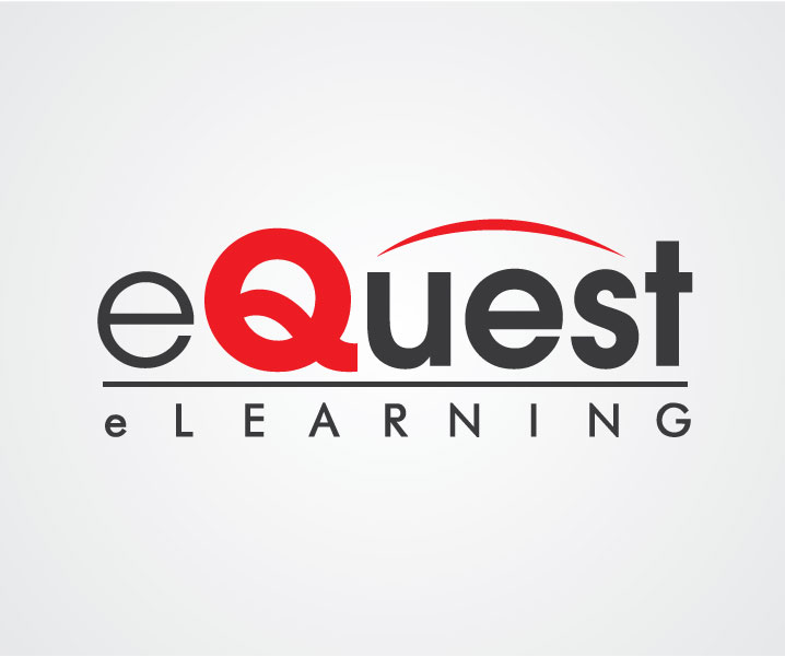 Logo Design by Stephanie Soon for eQuest eLearning | Design #69331