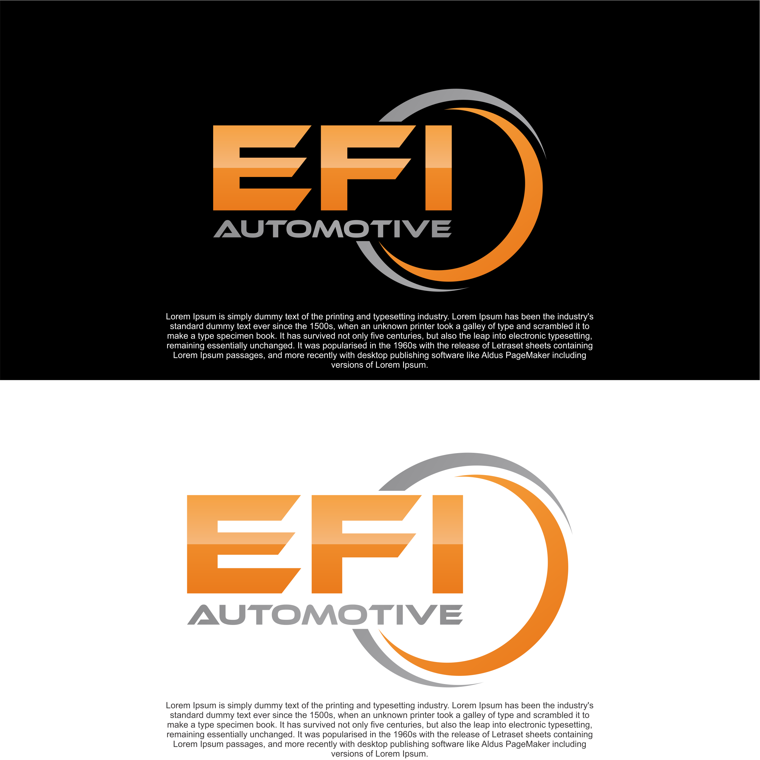 Logo Design by diego costa for EFI Automotive | Design #35434889