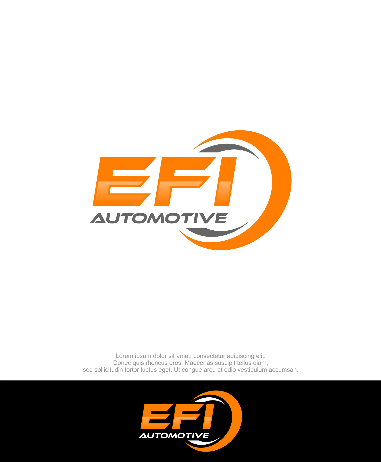 Diseño de Logo por M.Syaiful Huda para EFI Automotive | Diseño #35435117