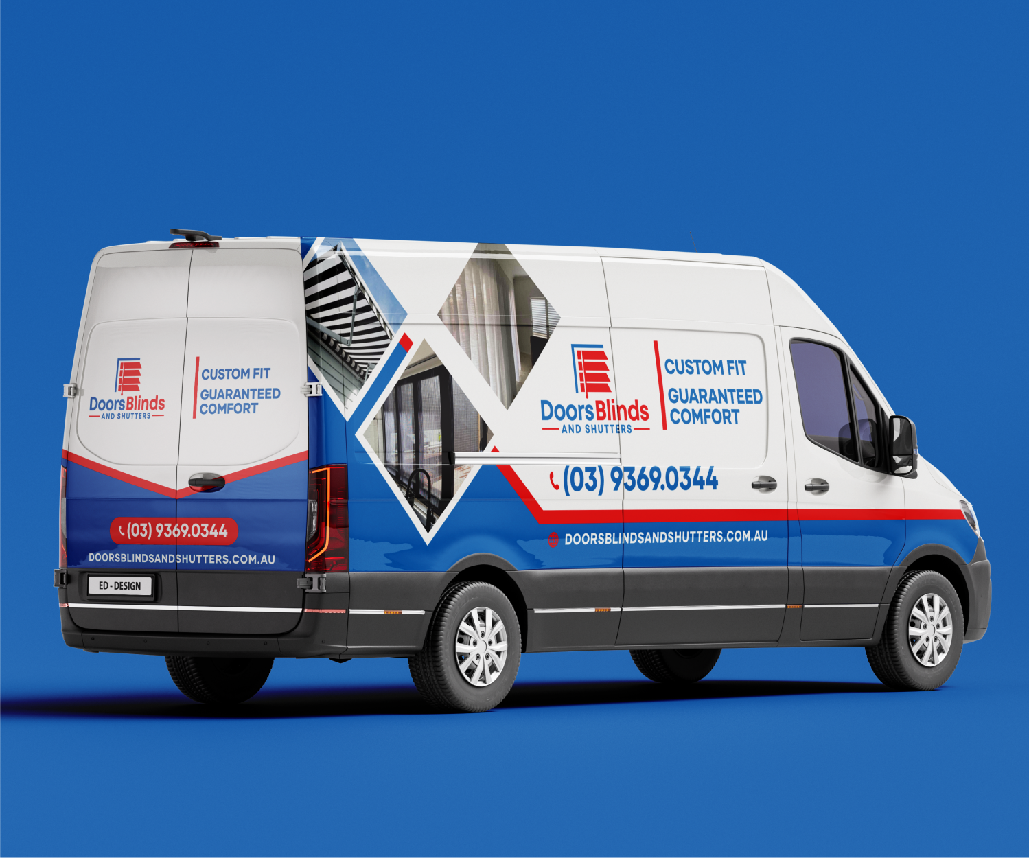 Grafik-Design von ThiagoB für Doors Blinds & Shutters | Design #35437960