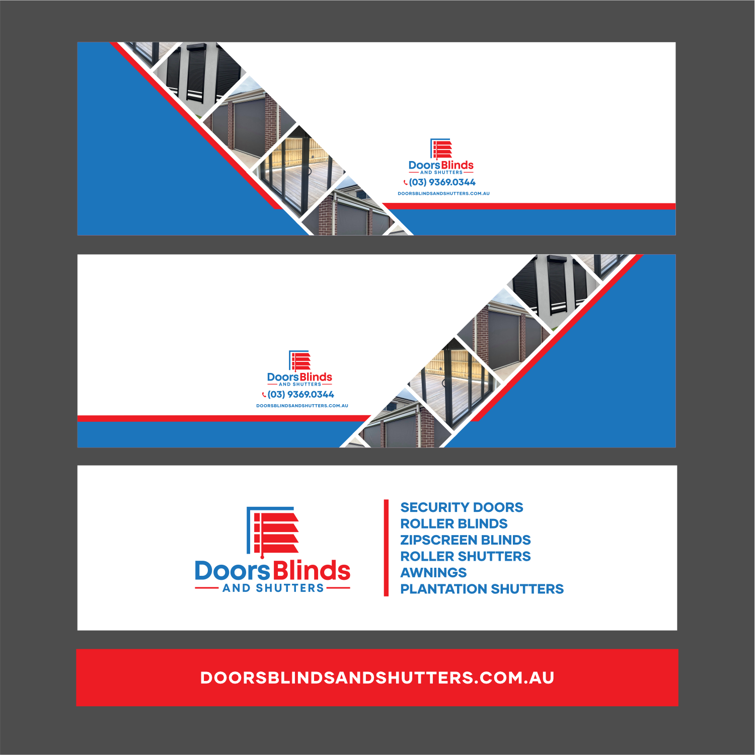 Graphic Design by ThiagoB for Doors Blinds & Shutters | Design #35469181