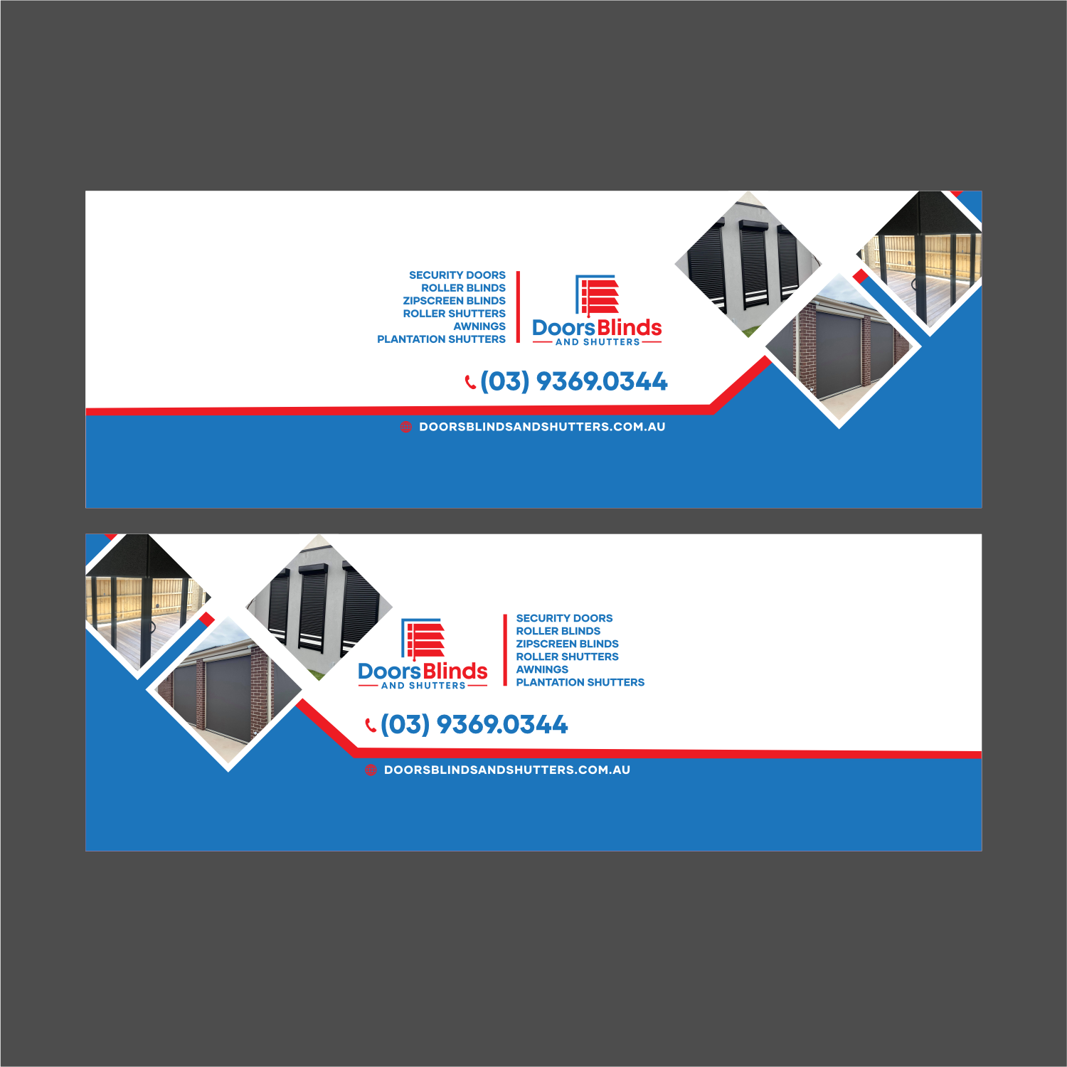 Graphic Design by ThiagoB for Doors Blinds & Shutters | Design #35469183