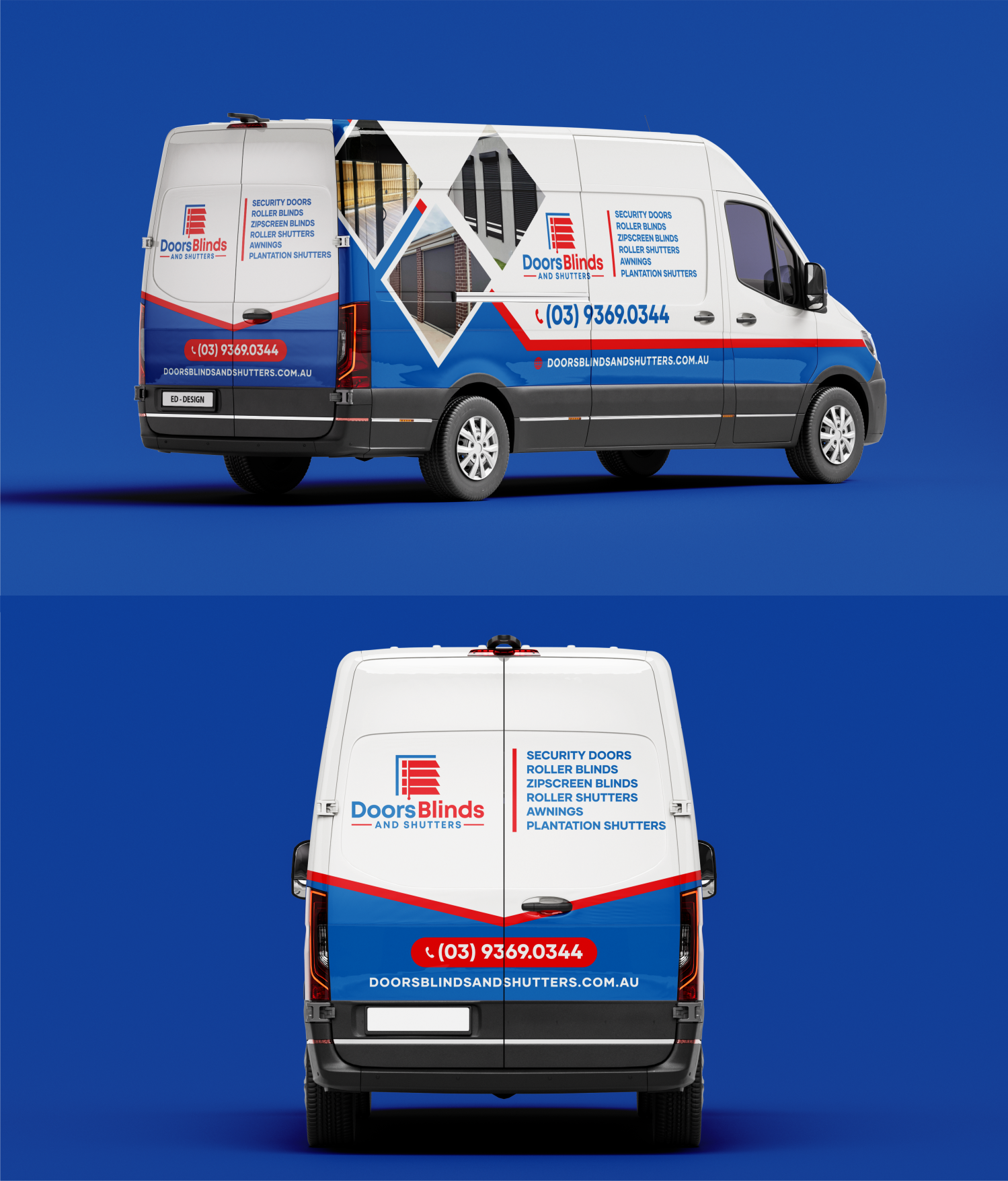 Grafik-Design von ThiagoB für Doors Blinds & Shutters | Design #35469184