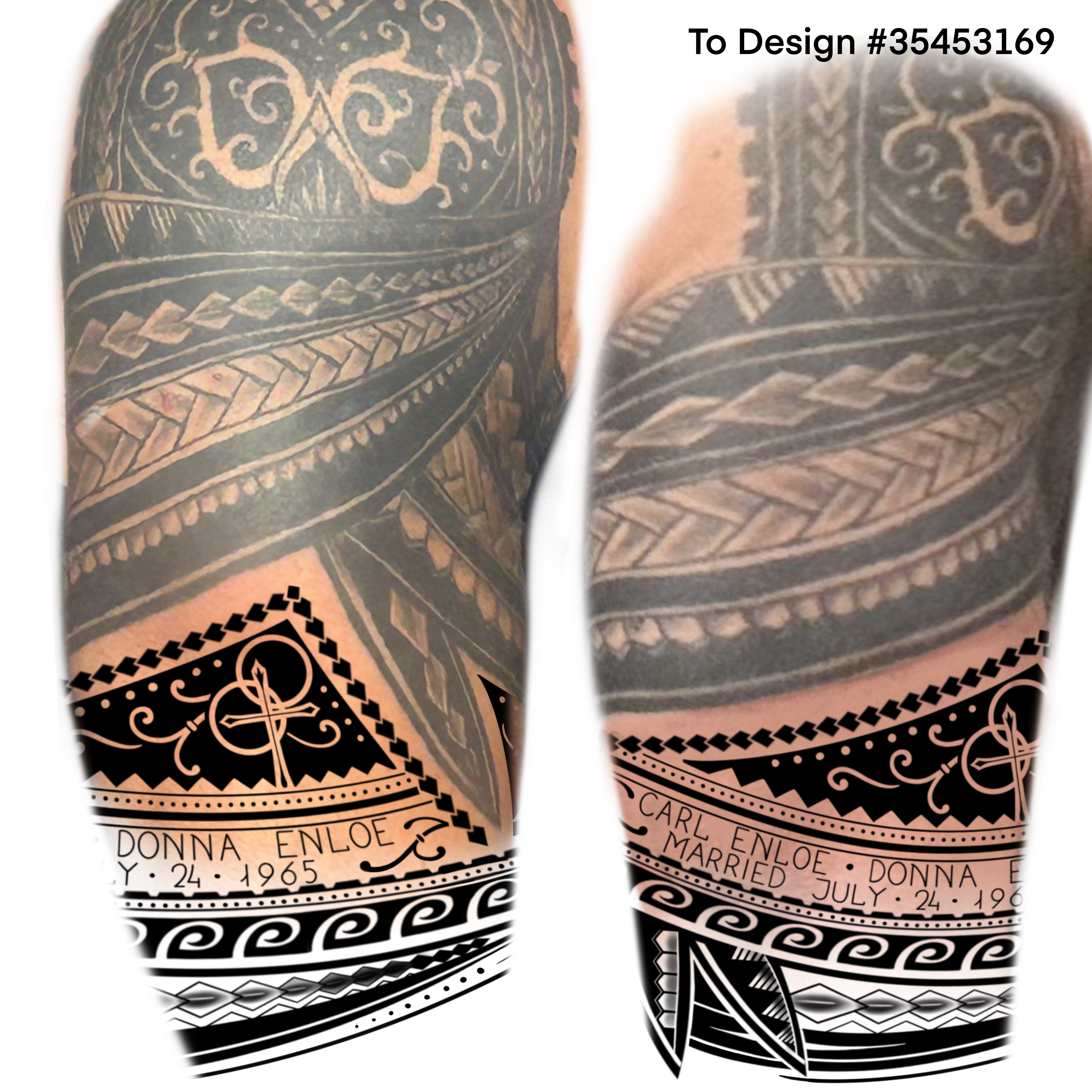 Tattoo Design by Yevhen (Ukrdesign) for this project | Design #35453181