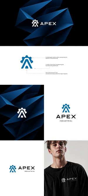 Logo Design by Moon Design.
