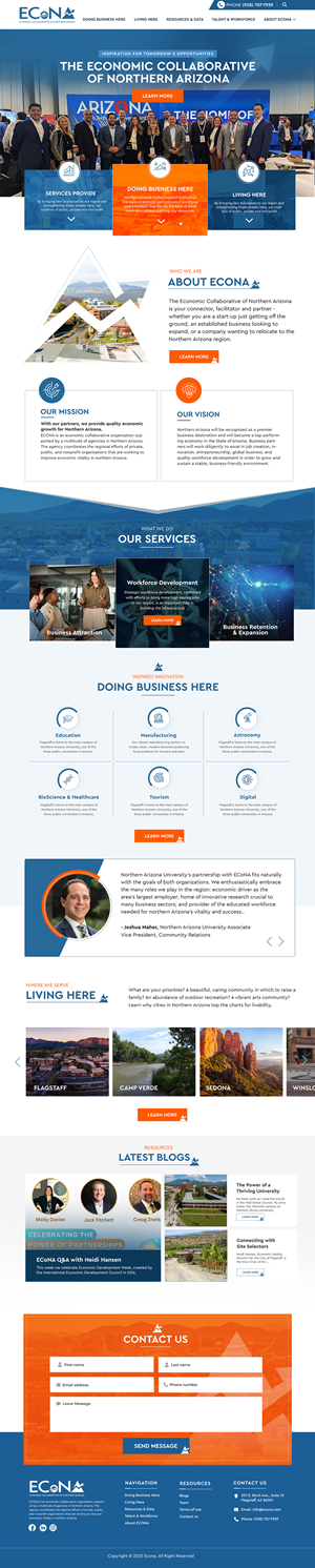 Web Design by Blue Sparrow for this project | Design: #35447416