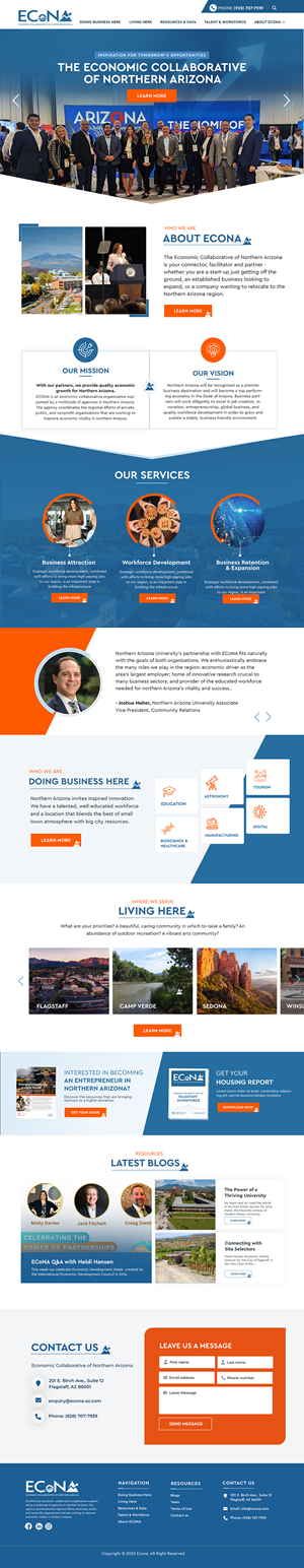 Web Design by Blue Sparrow for this project | Design: #35447417