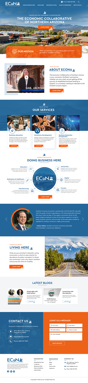 Web Design by Blue Sparrow for this project | Design: #35447419