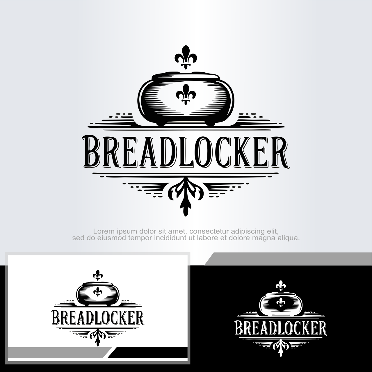 Logo Design by Argidhan for Breadlocker | Design #35449598