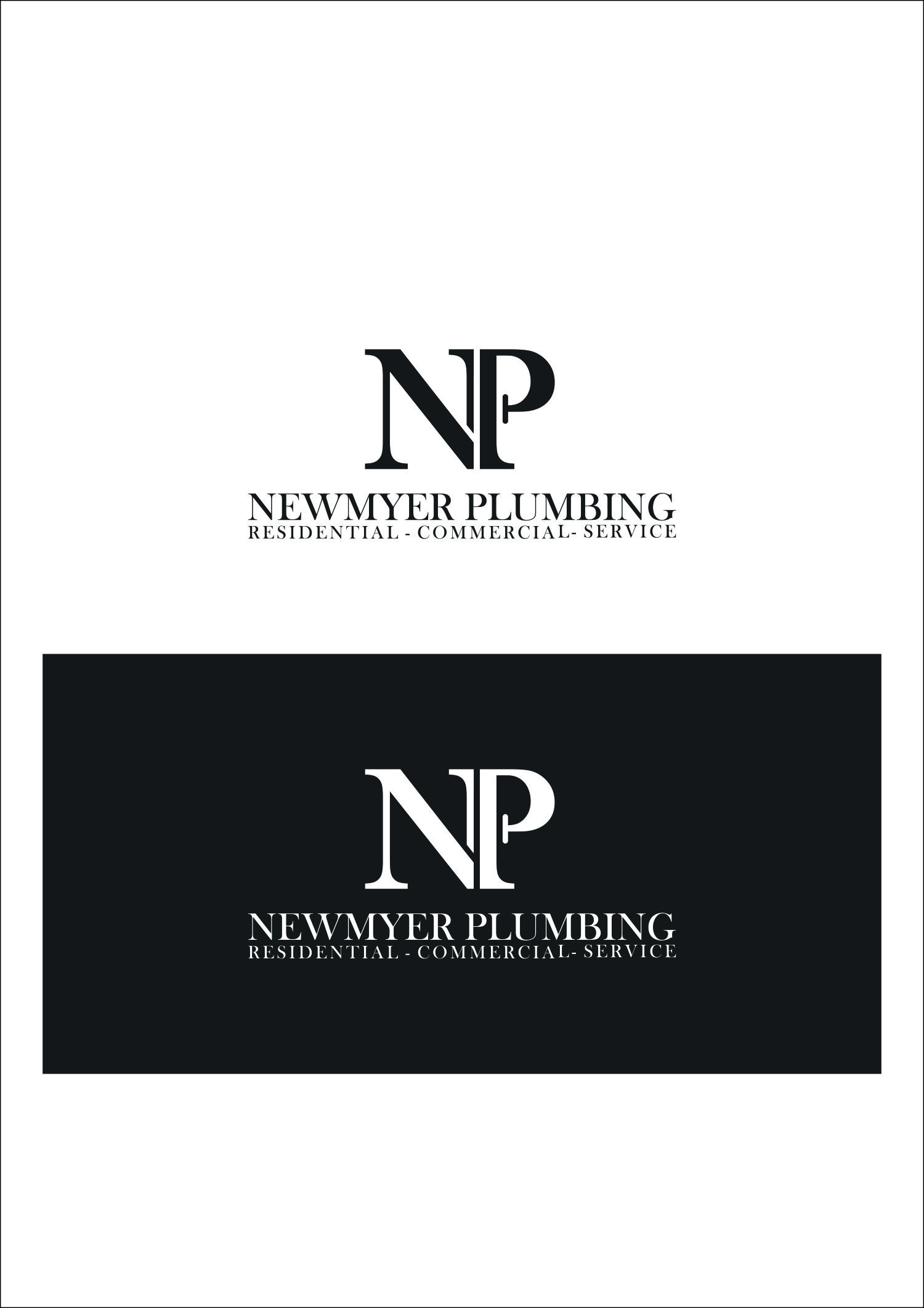 Logo Design by agung 25 for Newmyer plumbing LLC | Design #35446972