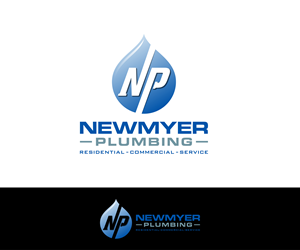 Logo Design by Oumazu for Newmyer plumbing LLC | Design: #35449839