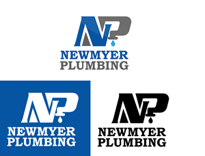 Logo Design by Borun for Newmyer plumbing LLC | Design: #35453132