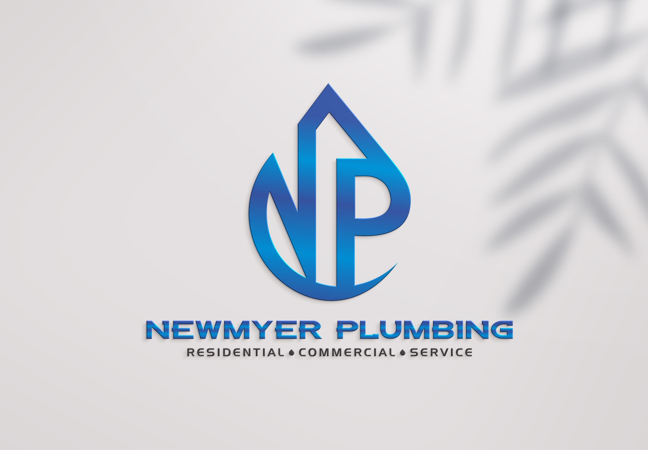 Logo Design by eugenv for Newmyer plumbing LLC | Design #35447261