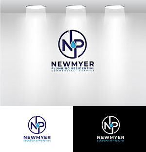 Logo-Design von Mi Design1 für Newmyer plumbing LLC | Design: #35447412