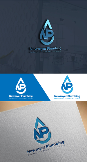 Logo Design by amran mollaa for Newmyer plumbing LLC | Design: #35446938