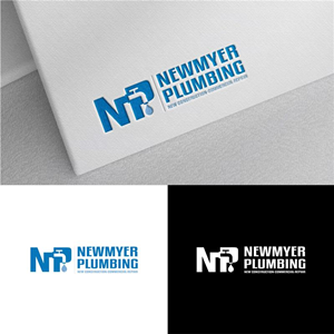 Logo Design by Fortmindz for Newmyer plumbing LLC | Design: #35449456