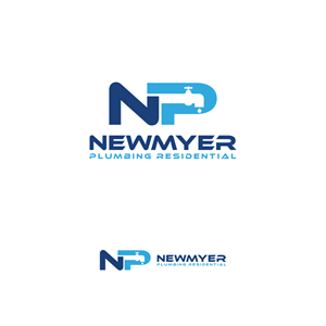 Logo Design by Buntu Pol for Newmyer plumbing LLC | Design: #35461190