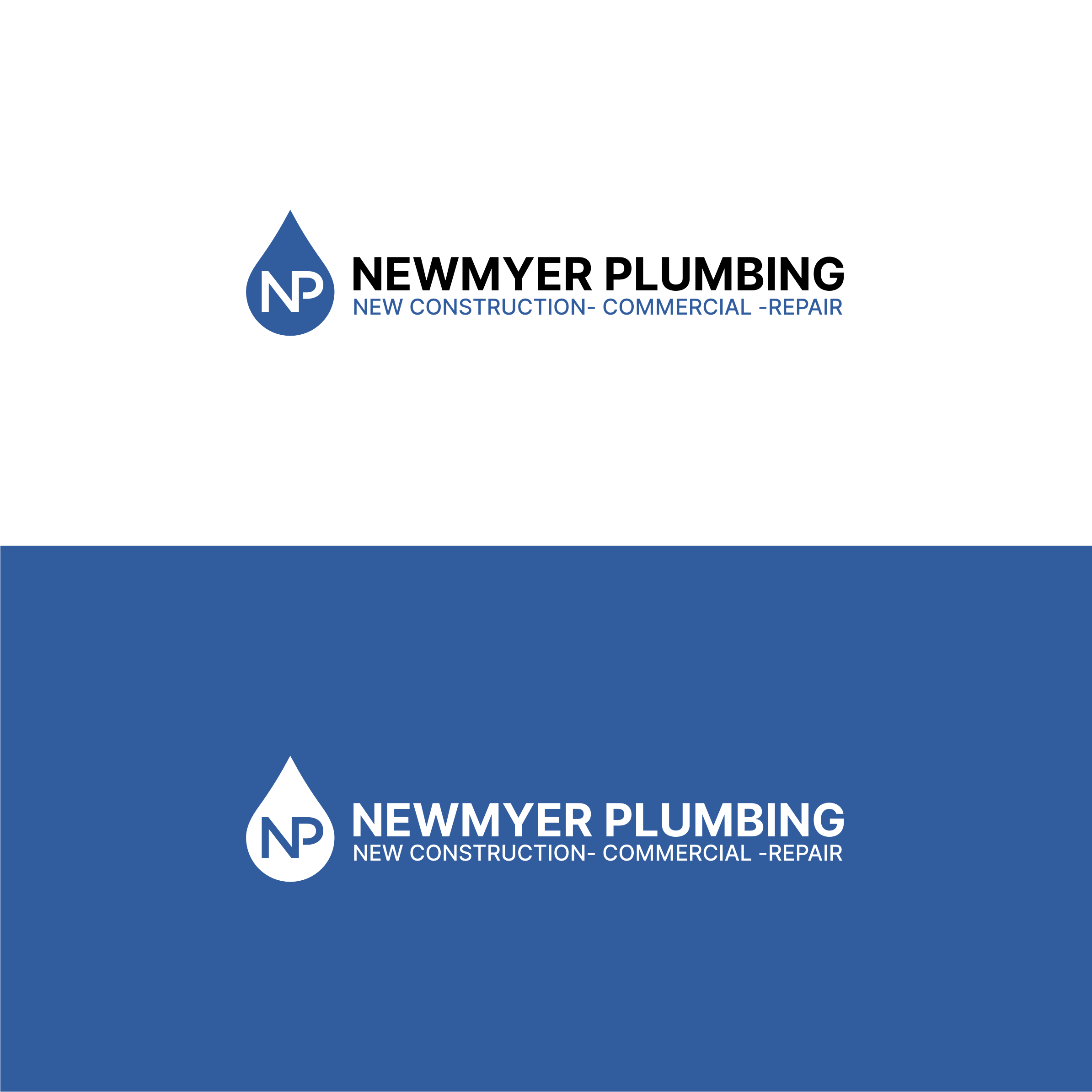 Logo Design by ndra for Newmyer plumbing LLC | Design #35450564