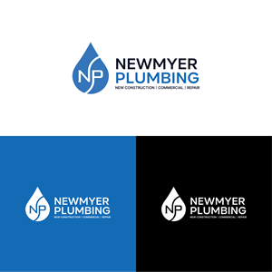 Logo Design by ndra for Newmyer plumbing LLC | Design: #35494356