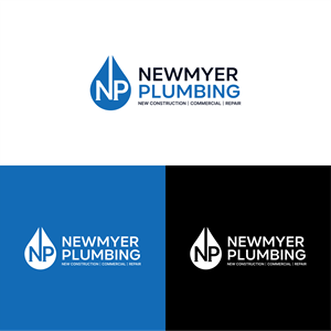 Logo Design by ndra for Newmyer plumbing LLC | Design: #35494357