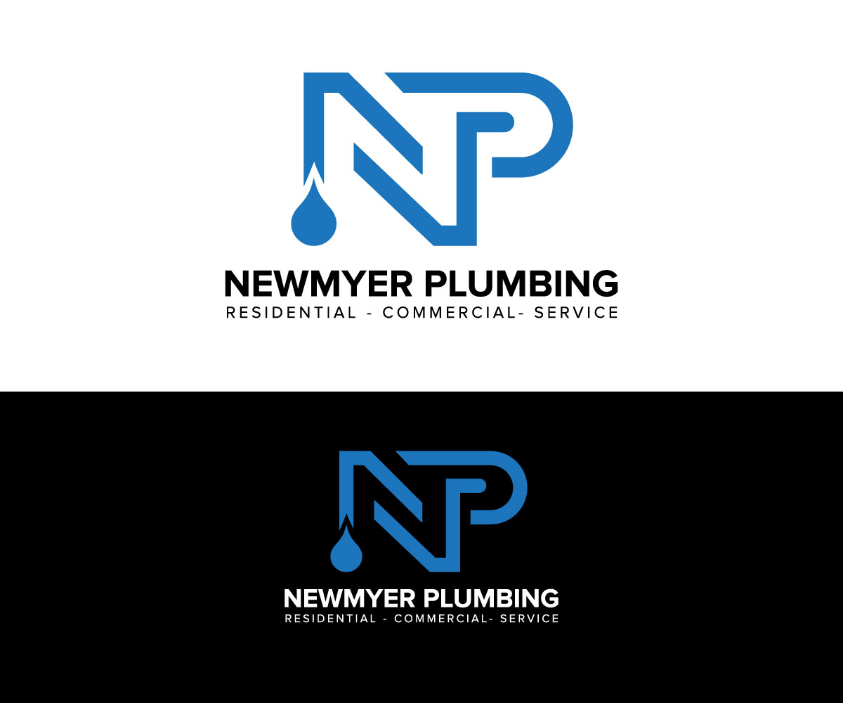 Logo Design by RaKu 2 for Newmyer plumbing LLC | Design #35465773