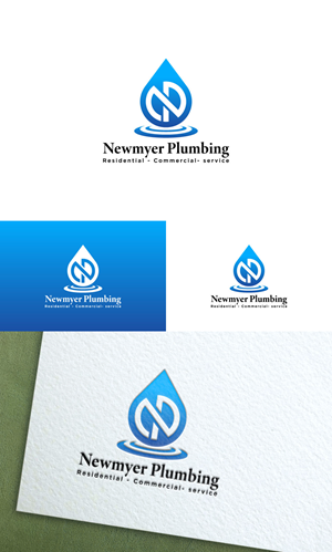 Diseño de Logo por loveqis para Newmyer plumbing LLC | Diseño #35459201