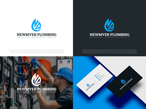 Logo Design by COLOUR CREATIVE for Newmyer plumbing LLC | Design: #35467139