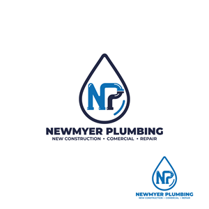 Logo Design by dianagargaritza for Newmyer plumbing LLC | Design: #35453609