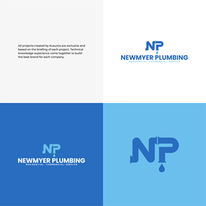 Diseño de Logo por Kusuma Studio para Newmyer plumbing LLC | Diseño: #35459979