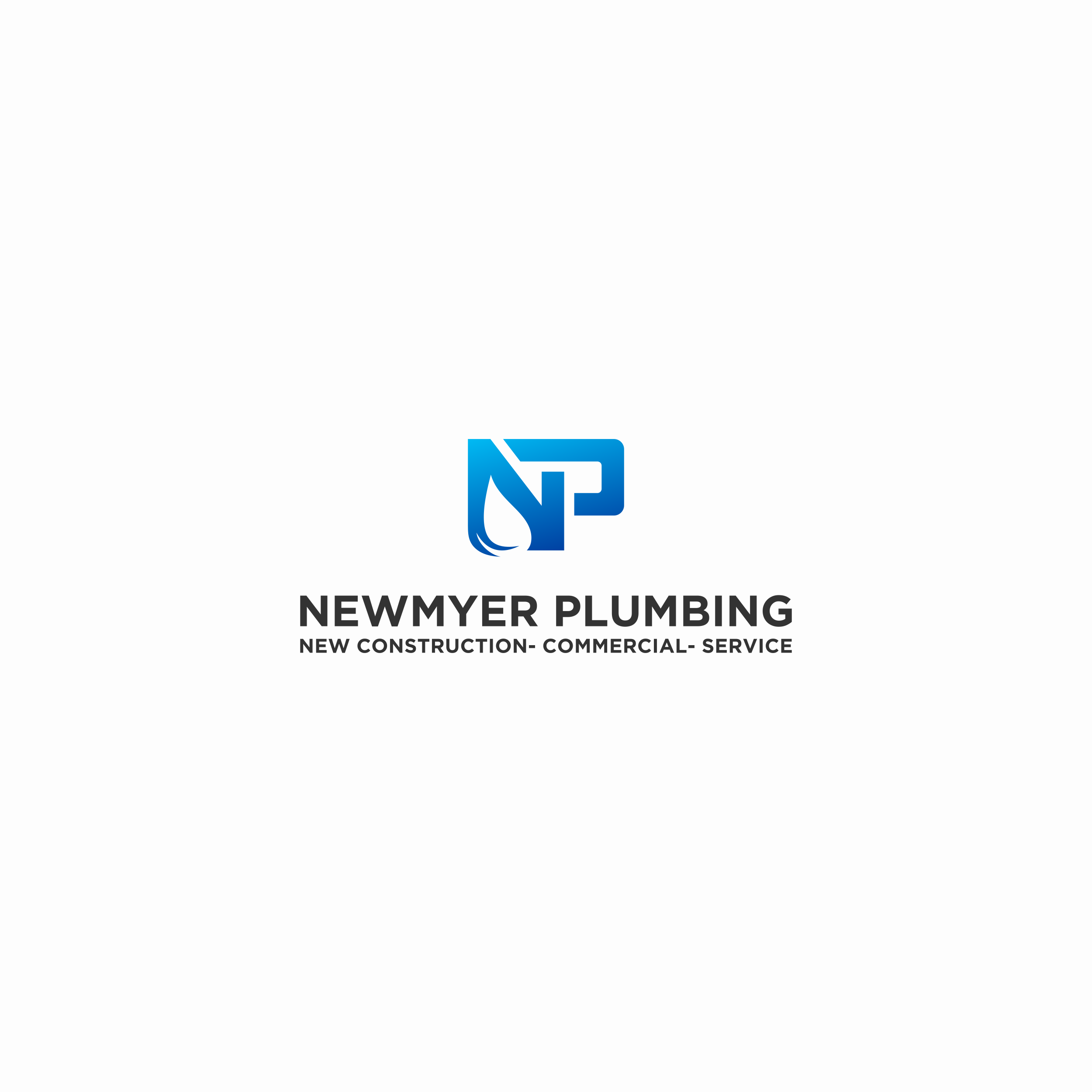 Logo Design by ndog for Newmyer plumbing LLC | Design #35446087