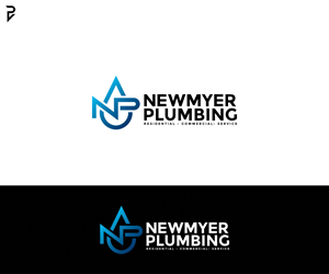 Logo Design by poisonvectors for Newmyer plumbing LLC | Design: #35446912