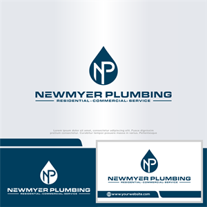 Logo-Design von win it für Newmyer plumbing LLC | Design: #35473669