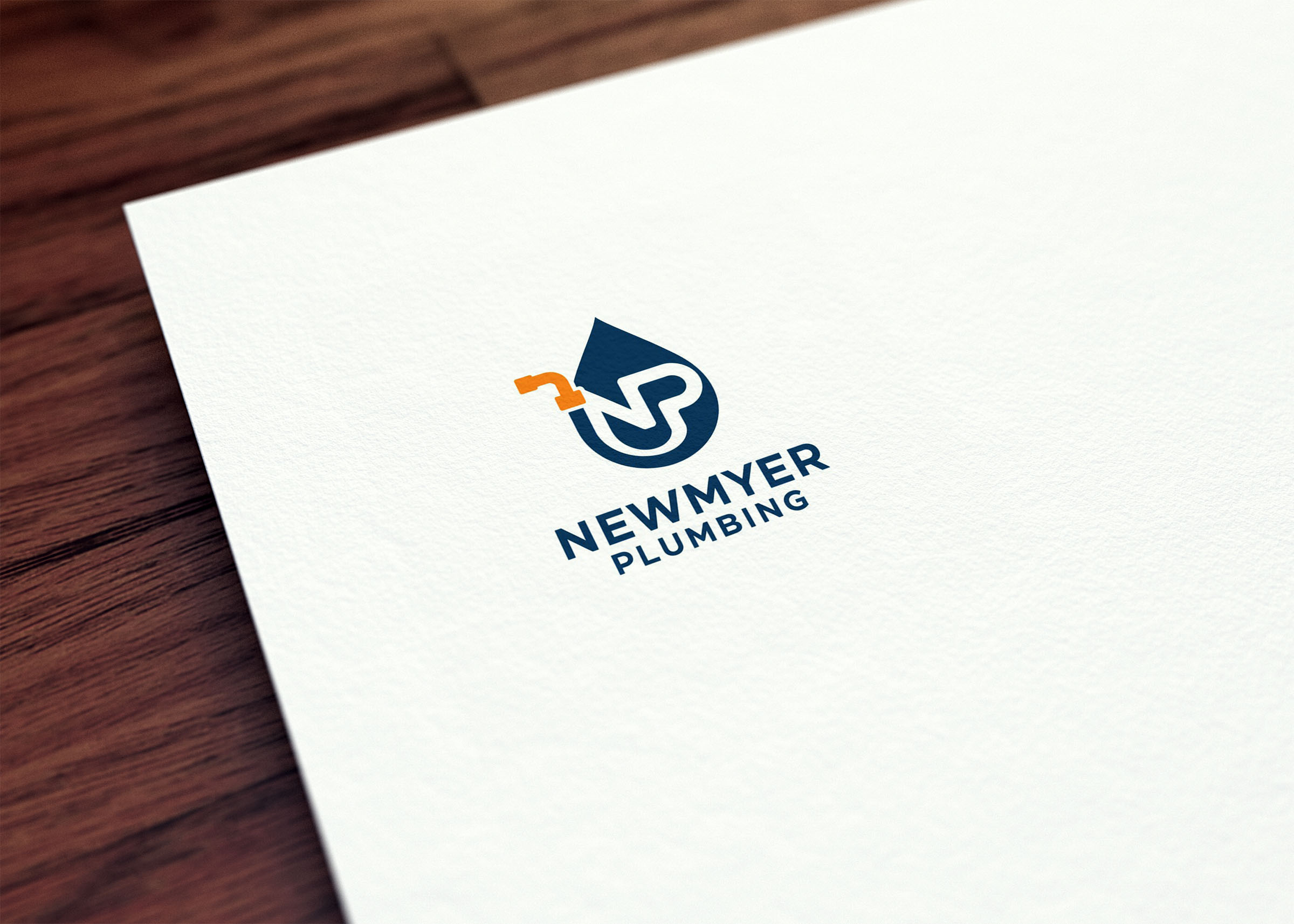 Logo Design by Majesty Design  for Newmyer plumbing LLC | Design #35464604